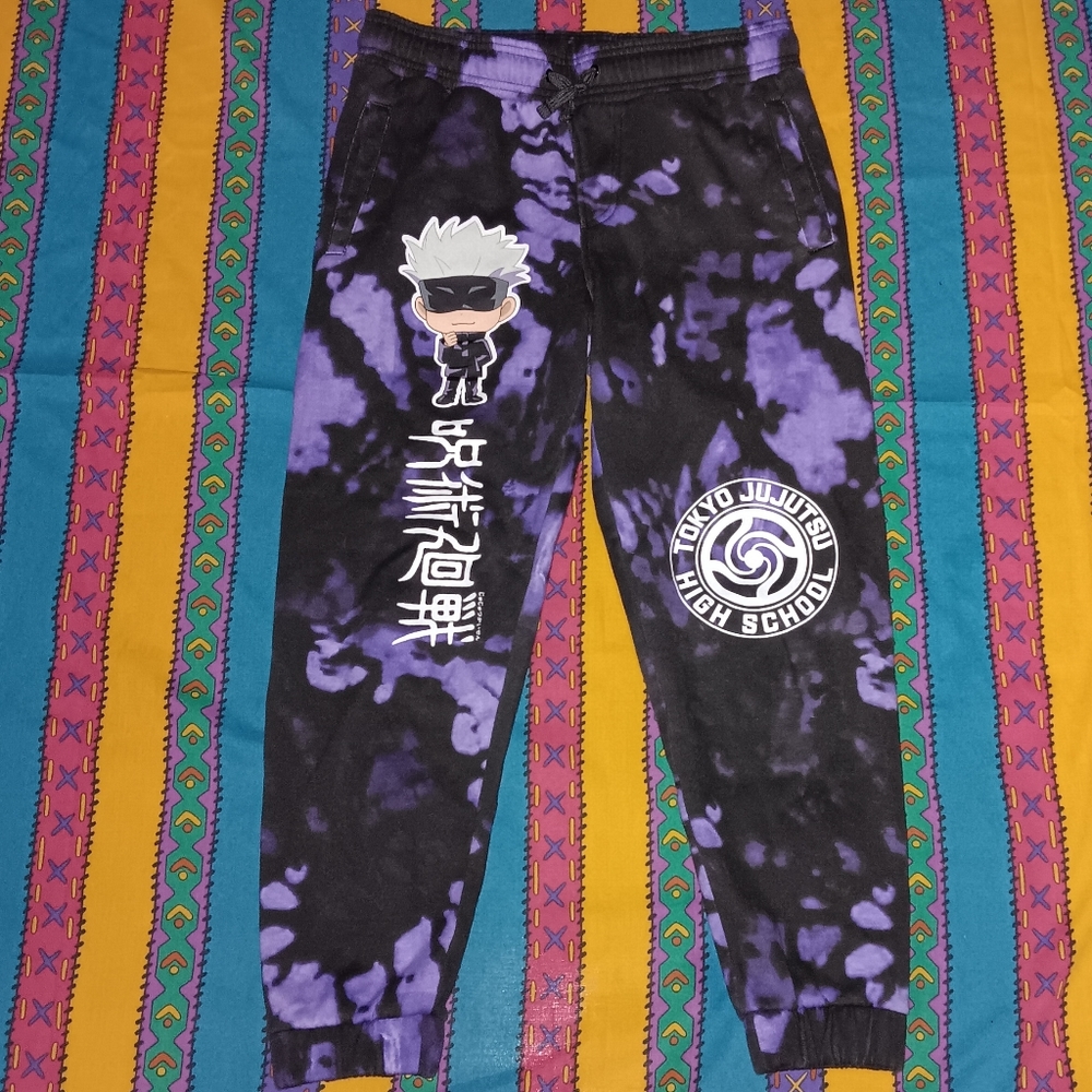 Jujutsu Kaisen Tokyo High School Joggers Jogging Pants Tie Dye Sweat Pants